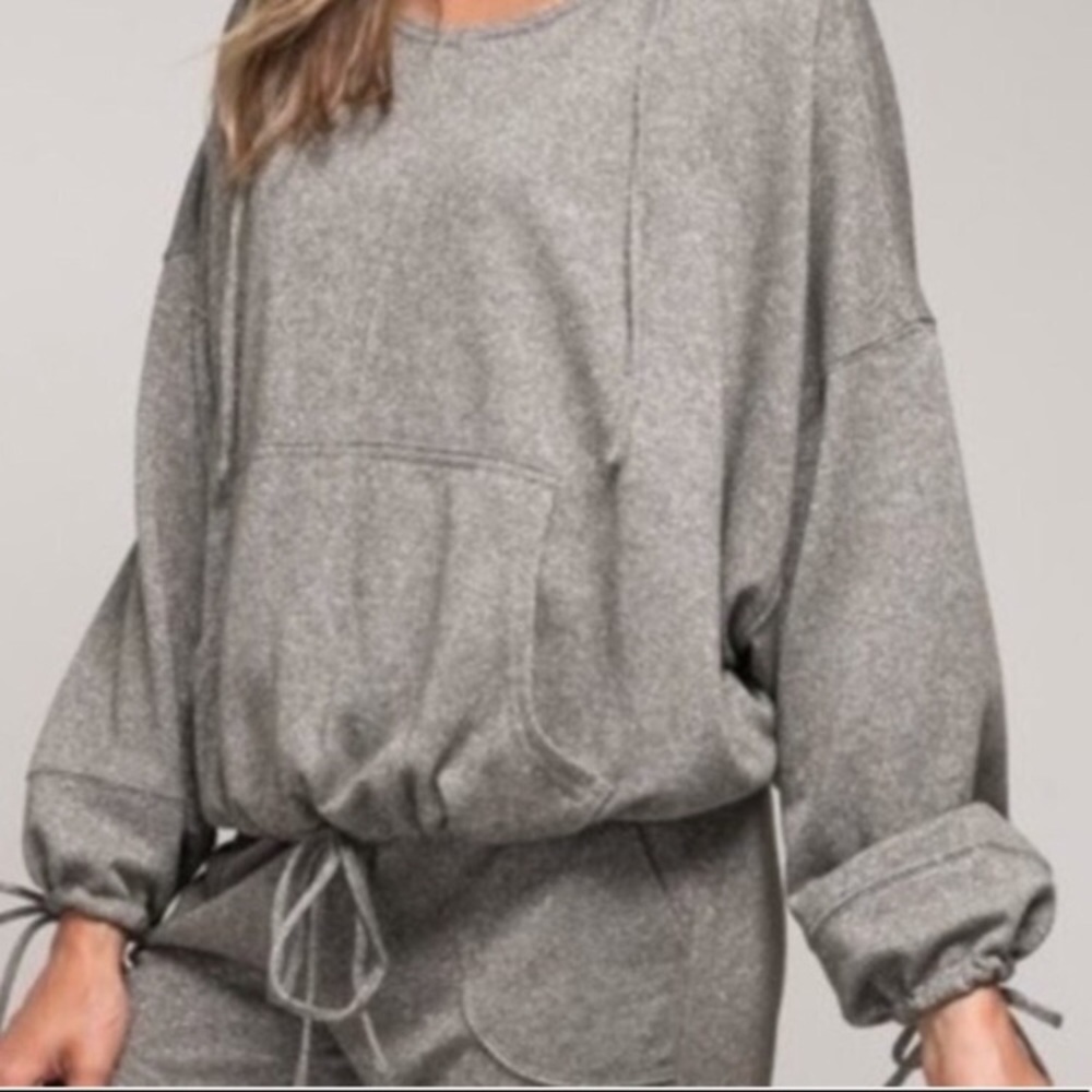 NWT Olive Jogger Sweater